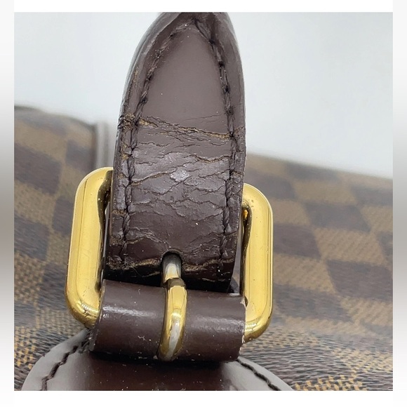 Louis Vuitton Damier Ebene Berkeley N52000 Handbag,LRG,Brn-Beige, Leather/Canvas - Picture 12 of 17